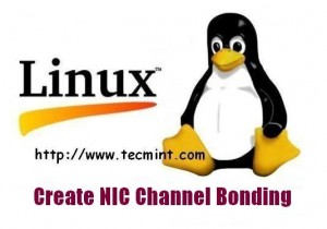 Create Channel Bonding in Linux
