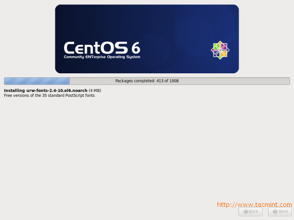 CentOS 6.3 Installation