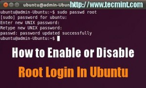 Enable Root Login in Ubuntu