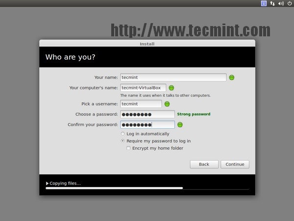 Enter Login Details