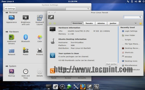 Pear Linux Tweak