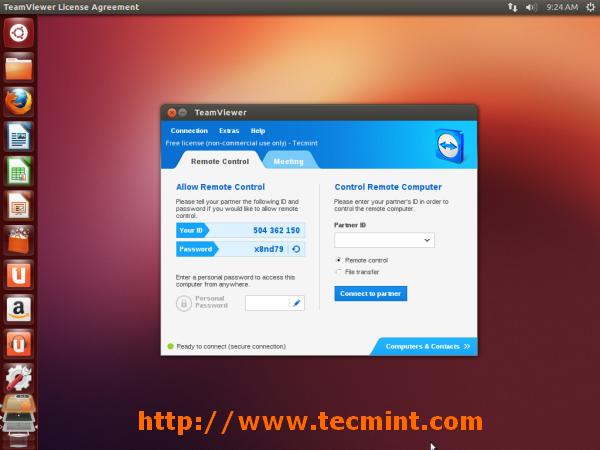 Install TeamView in Ubuntu