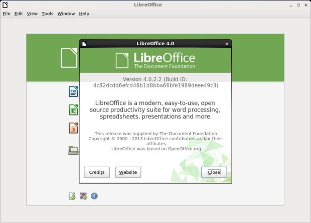 LibreOffice 4.0.2