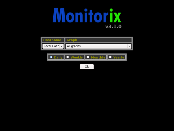 Monitorix Web Interface