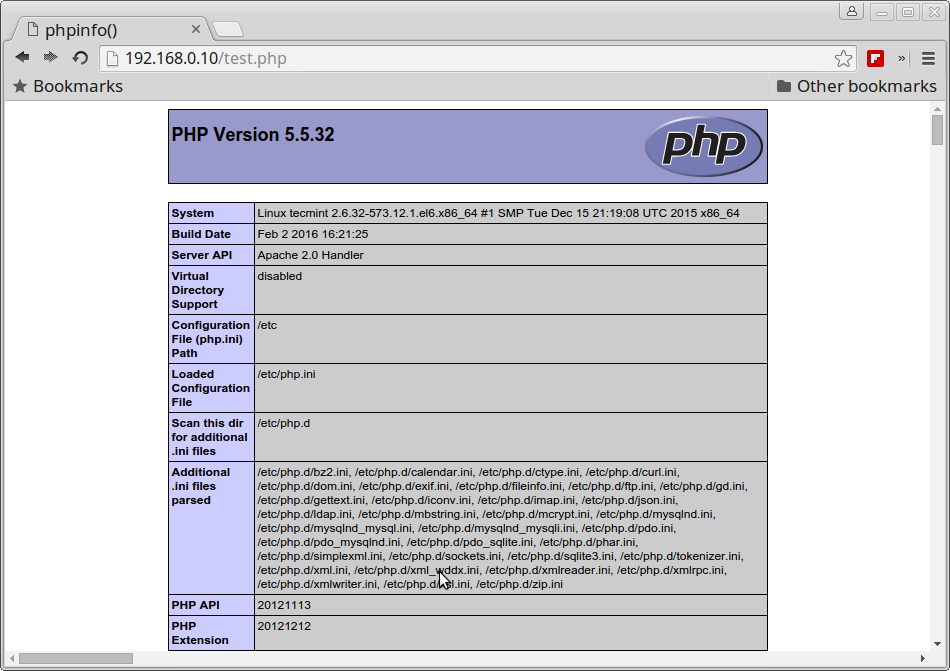 PHP 5 5 Version on CentOS 6.6