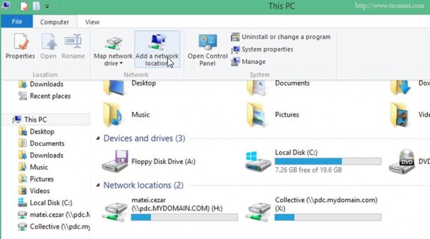 FTP Folder Mapping on Windows