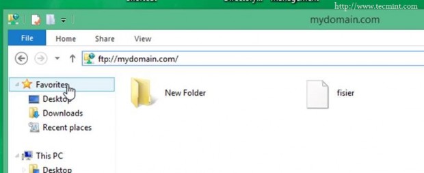 FTP Share Folders
