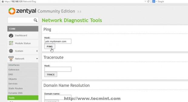 Network Diagnostic Tool