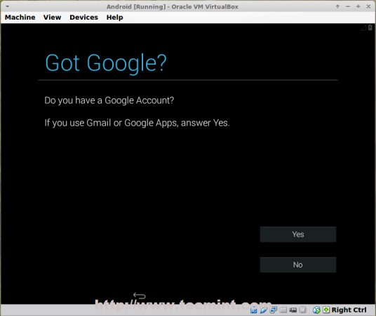 Create Android Google Account