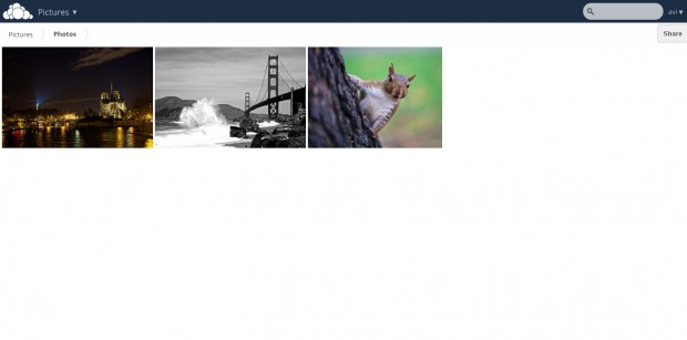 Owncloud Picture Library
