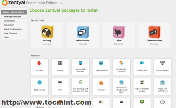 Select Packages to Install