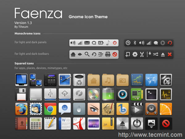 Install Faenza Icon Theme