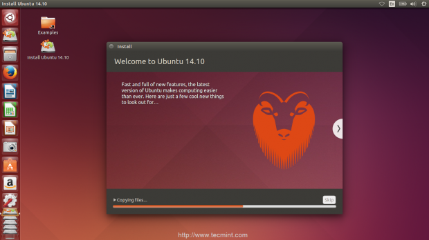 Ubuntu 14.10 Installation Process