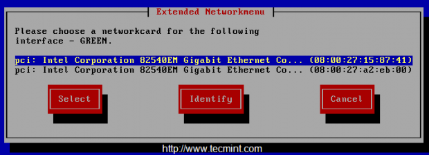 Enable Network Interface