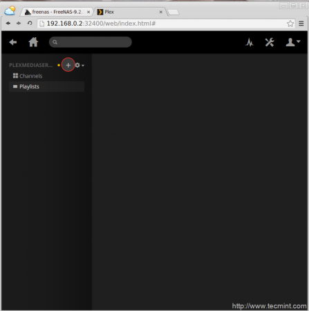 Add Media Library Plex Media