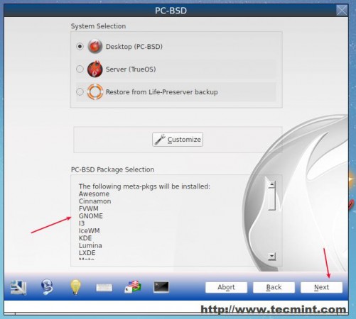 List of Selected Packages