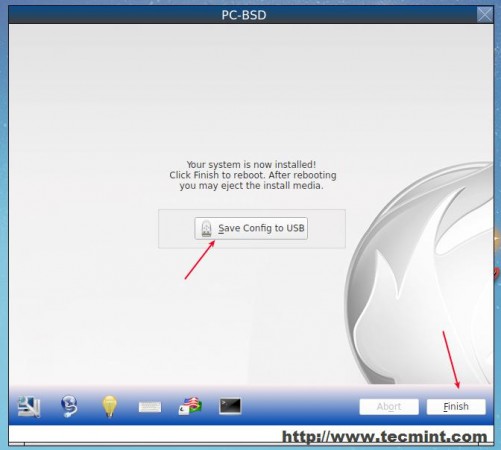 PC BSD Installation Complete