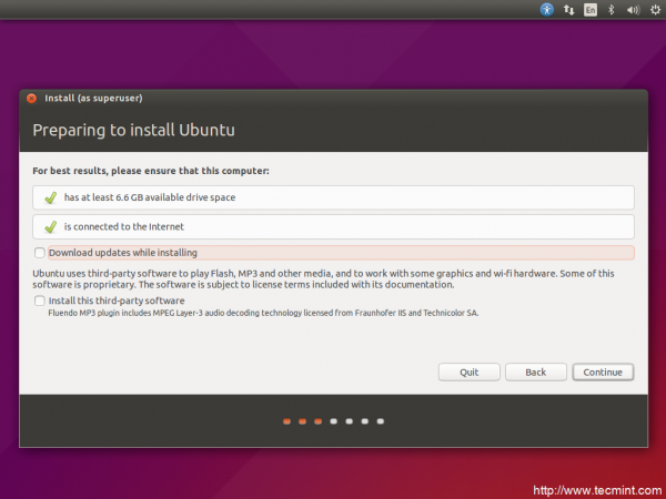 Preparing to Install Ubuntu