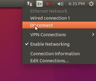 Network Connections Status