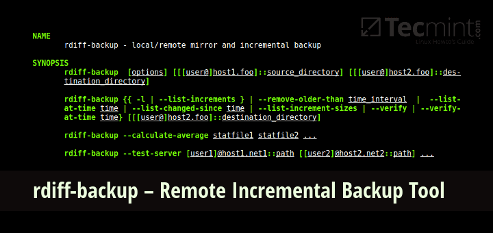 linux incremental backup