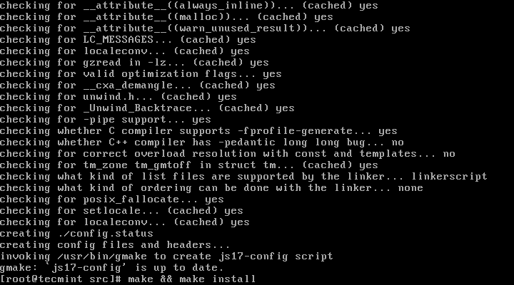 Compile Mozilla SpiderMonkey | Tecmint: Linux Howtos, Tutorials & Guides