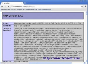 Install PHP 5.4.7