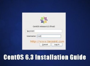 CentOS 6.3 Installation Guide
