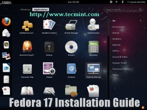 Fedora 17 Installation Guide