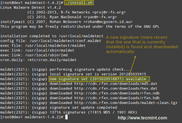 Install Linux Malware Detect in Linux