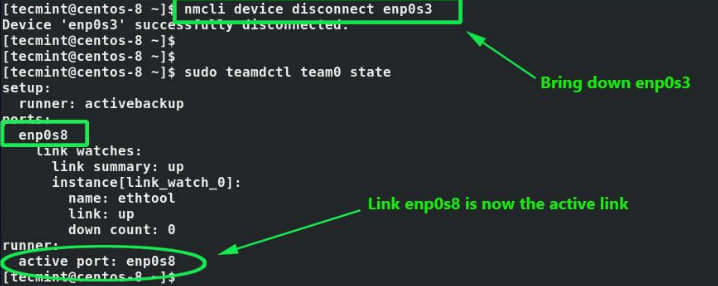 Testing Network Teaming