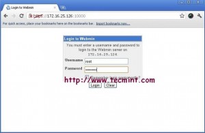 Webmin Access