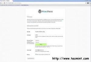 Creating WordPress Admin Login
