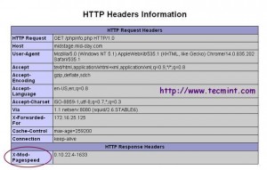 Verifying mod_pagespeed Module