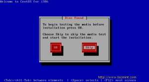 Skip CentOS 6.3 Media Test