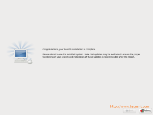 CentOS 6.3 Installation Completes