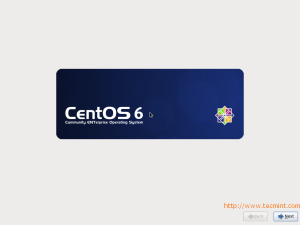 CentOS 6.3 Welcome Screen