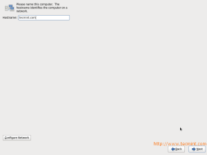 CentOS 6.3 Hostname and Network Setup