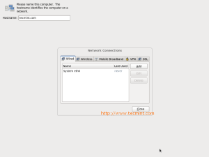 CentOS 6.3 Network Setup