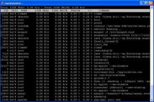 Iotop Disk I/O Process