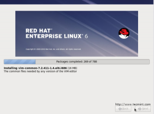 RHEL 6 Installation Process
