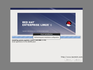 RHEL 6 Installation Completed