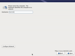 Set RHEL 6 Hostname