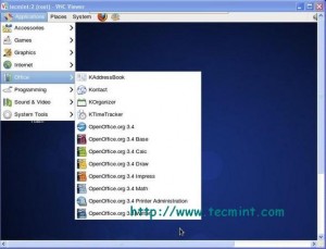 Start OpenOffice from Desktop