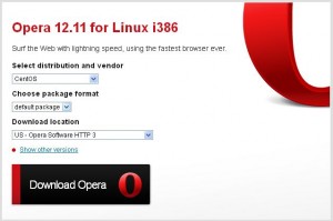 Install Opera in Fedora