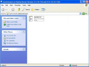 Samba Share Directory on Windows