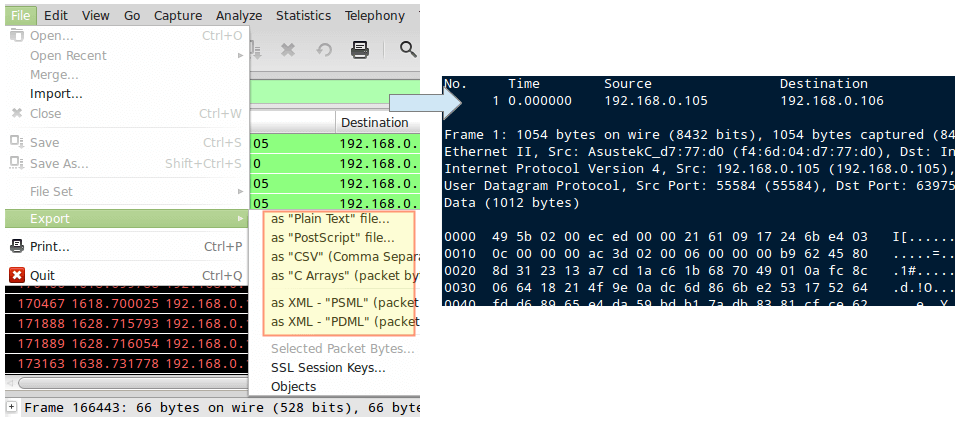 wireshark capture filter exmaples