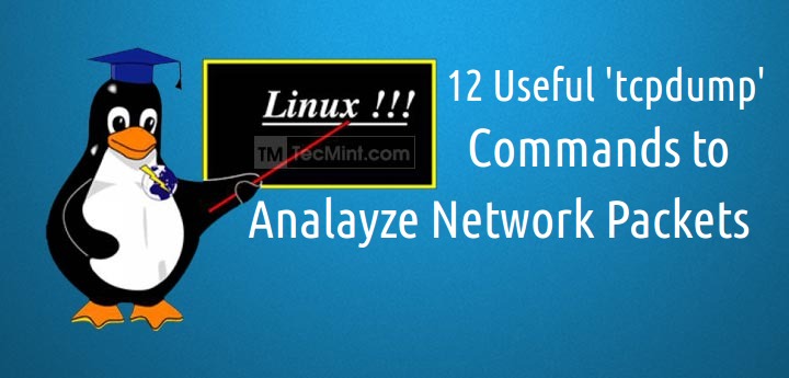 Linux tcpdump command examples