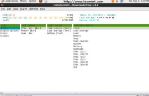 Htop Process Viewer Meter
