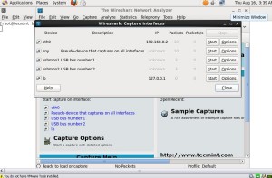 Wireshark Capture Interface