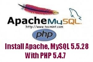 Install Apache MySQL PHP